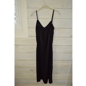 Boutique Satin Midi Dress